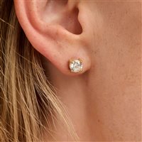 Orecchini Ti Sento Milano Punto Luce in Argento Cubic Zirconia 7319ZY - 7319ZY